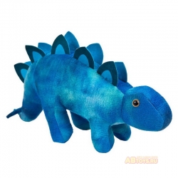 Мягкая игрушка "Динозавры" - Стегозавр синий, 33 см Артикул: M5052. 