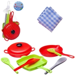 Игровой набор ABtoys Помогаю маме Посуда для кухни 8 предметов Артикул: PT-00561(WK-B9747). 