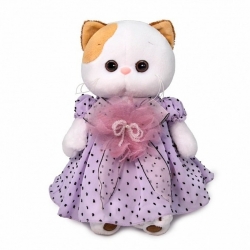 Кошечка Ли-Ли в нежно-сиреневом платье 24 см Артикул: LK24-056. 