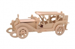 Сборная деревянная модель Чудо-Дерево Транспорт Автомобиль Самбим (4 пластины) Артикул: P017. 
