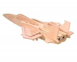 Сборная деревянная модель Чудо-Дерево Авиация Самолет F15 (3 пластины) Артикул: P044. 