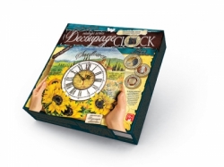 Комплект для творчества "Decoupage clock", Часы 4 Артикул: DKC-01-09. 