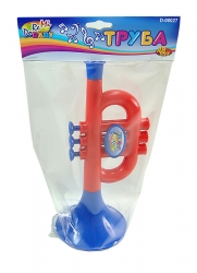 Игрушечный музыкальный инструмент Труба Артикул: D-00048(D-00027)/WL-3322. 