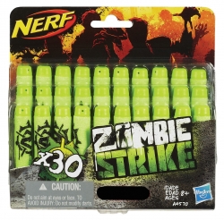 Комплект из 30 стрел для бластеров NERF - Zombie Strike Артикул: A4570EU6. 