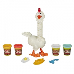 Игровой набор Play-Doh "Курочка - чудо в перьях" Артикул: E66475L0. 