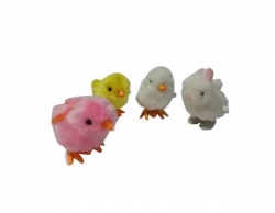 Цыпленок заводной, 4 цвета в ассортименте Артикул: JC1213-2. 