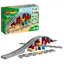 Конструктор LEGO DUPLO Town Железнодорожный мост Артикул: 10872-L. 
