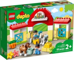Конструктор LEGO DUPLO Town Конюшня для лошади и пони Артикул: 10951-L. 