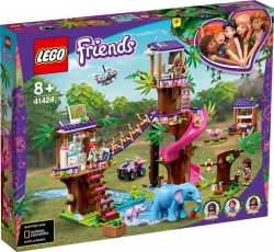 Конструктор LEGO Friends Джунгли: штаб спасателей Артикул: 41424-L. 
