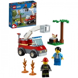 Конструктор LEGO City "Пожарные" - Пожар на пикнике Артикул: 60212-L. 