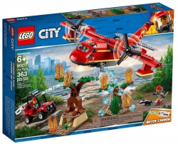 Конструктор LEGO CITY Fire Пожарный самолёт Артикул: 60217-L. 
