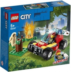 Конструктор LEGO CITY Fire Лесные пожарные Артикул: 60247-L. 