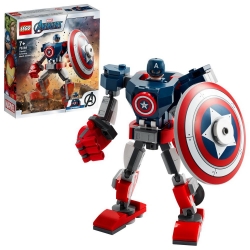 Конструктор LEGO Super Heroes Капитан Америка: Робот Артикул: 76168-L. 