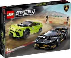 Конструктор LEGO Speed Champions Lamborghini Urus ST-X & Lamborghini Hurac?n Super Trofeo EVO Артикул: 76899-L. 