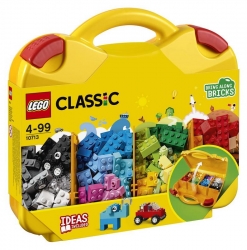 Конструктор LEGO CLASSIC Чемоданчик для творчества и конструирования Артикул: 10713-L. 