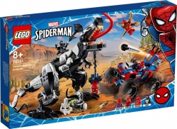 Конструктор LEGO Super Heroes Человек-Паук: Засада на веномозавра Артикул: 76151. 