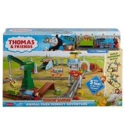 Игровой набор Mattel Thomas & Friends Трек-мастер парк с животными - приключения обезьянок Артикул: GLK81. 