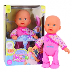 Кукла "Попрыгун Миша" (прыгает, вертит головой, смеется), 30 см Артикул: Д43056. 