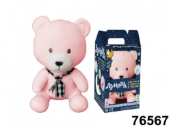 Мягкая игрушка "Луняша медведь Миша" 24 см. светится в темноте Артикул: 76567/ПИ. 