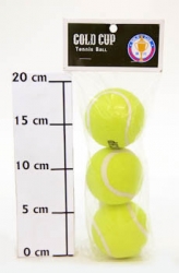 Мяч для бол. тенниса 3 шт. в пак.(цена за уп.) Gold Cup TWX006 Артикул: Т4718. 