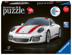 3D Пазл Porsche 911R, 108 эл. (1)УЦЕНКА Артикул: 12528. 