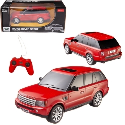 Машина р/у 1:24 Range Rover Sport, 20см, красный 27MHZ Артикул: 30300R. 