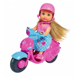 Кукла "Еви" на скутере, 12 см Артикул: 5733345. 