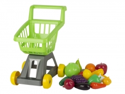 Тележка для супермаркета с фруктами и овощами Артикул: У958. 