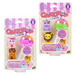Набор игрушек Cake Pop Cuties, 2 серия, 2 вида в ассортименте, 3 штуки в наборе Артикул: 27170-2. 