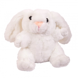 Кролик белый, 17 см игрушка мягкая Артикул: M2066. 