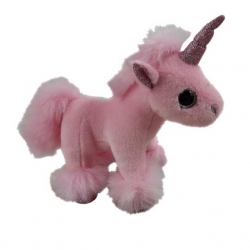 Единорог розовый, 17см игрушка мягкая Артикул: M5062. 
