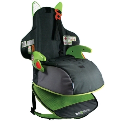 Детский рюкзак-автокресло Boostapak, черно-зеленое Артикул: 0041-GB01-P1. 