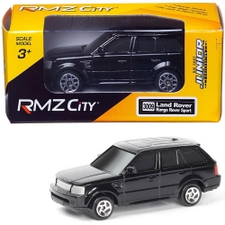 Машинка металлическая Uni-Fortune RMZ City 1:64 Range Rover Sport, без механизмов, цвет черный, 9 x 4.2 x 4 см, 36шт в дисплее Артикул: 344009S-BLK. 