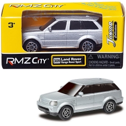 Машинка металлическая Uni-Fortune RMZ City 1:64 Range Rover Sport, без механизмов, цвет серебристый, 9 x 4.2 x 4 см, 36шт в дисплее Артикул: 344009S-SIL. 