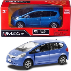 Машинка металлическая Uni-Fortune RMZ City 1:32 Honda Jazz, инерционная, синяя, 12,7 x 4,9 x 4,1см Артикул: 554012-BLU. 