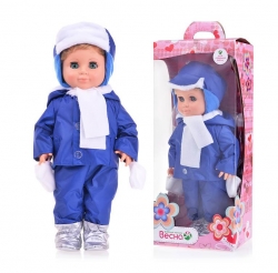 Кукла "Мальчик 2", дидактический, 42 см Весна, цвет синий, размер 210x490x130 мм Артикул: В3147. 