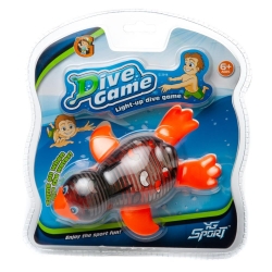 Игрушка для ванной и бассейна Junfa Пингвин с подсветкой (включается, когда касается воды) Артикул: YG42S. 
