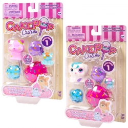 Набор игрушек Cake Pop Cuties Families, 1 серия, Котята и Щенки в ассортименте, 3 штуки в наборе Артикул: 27240. 